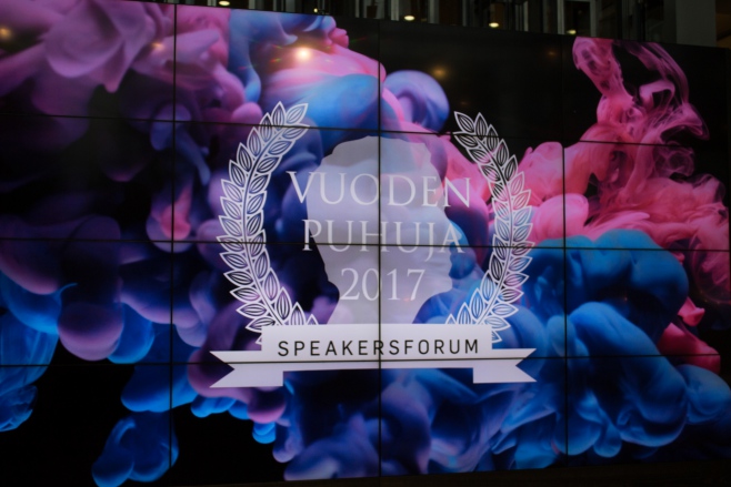 Vuoden Puhuja 2017 Vuoden Puhuja 2017