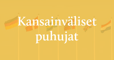 Kansainväliset puhujat tuovat mukanaan globaaleja näkökulmia, uusia lähestymistapoja ja kokemuksia eri kulttuureista, toimialoista ja yhteiskunnista. Heidän esityksensä auttavat usein syventämään ymmärrystä kansainvälisistä trendeistä, johtajuudesta, innovaatioista tai yhteiskunnallisesta kehityksestä – asiantuntijuusalueesta riippuen. Maailmankansalaisen äänellä ja kyvyllä mukautua erilaisiin yleisöihin he tarjoavat inspiraatiota ja oivalluksia, jotka ylittävät paikallisen ajattelun rajat. Näitä puhujia arvostetaan erityisesti kansainvälisissä konferensseissa, globaalissa liiketoiminnassa ja tulevaisuuteen suuntautuvissa tapahtumissa. Varaa kansainvälinen asiantuntija puheenvuoroon, joka laajentaa näkökulmia ja tuo uutta virtaa keskusteluihin.