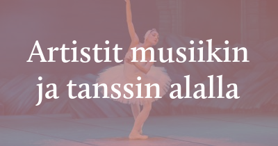 Musiikki ja tanssi luovat tunnelmaa, herättävät tunteita ja rikastuttavat kokemusta kaikentyyppisissä tapahtumissa. Artistit, muusikot ja tanssijat tuovat mukanaan energiaa, ilmaisua ja ammattitaitoa – olipa kyseessä juhlava päätös, tunnelmallinen aloitus tai ohjelmanumeroiden välinen viihde. Musiikki- tai tanssiesiintyjän varaaminen tarkoittaa vahvan visuaalisen ja auditiivisen elementin lisäämistä, joka jää mieleen yleisölle. Nämä luovat esiintyjät hallitsevat kaiken suurista live-esiintymisistä intiimeihin esityksiin, jotka räätälöidään asiakkaan tarpeiden mukaan. Täydellisiä yritystapahtumiin, gaaloihin, juhliin ja konferensseihin, joissa elämys on keskiössä.