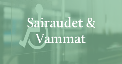 Tämän teeman puheenvuoroissa käsitellään sairauksiin ja vammoihin liittyviä kokemuksia ja ilmiöitä eri näkökulmista. Puheenvuorot voivat perustua omakohtaisiin kokemuksiin tai ammatilliseen asiantuntemukseen, ja ne tarjoavat kuulijoille tietoa ja esimerkkejä aiheeseen liittyvistä kysymyksistä. Tämän alan puhujan varaaminen sopii erityisesti koulutuksiin, teemapäiviin ja tapahtumiin, joissa keskitytään terveyteen ja saavutettavuuteen ja joiden tavoitteena on lisätä ymmärrystä, purkaa stigmoja sekä rohkaista kohti osallistavampaa ja empaattisempaa työelämää ja yhteiskuntaa.