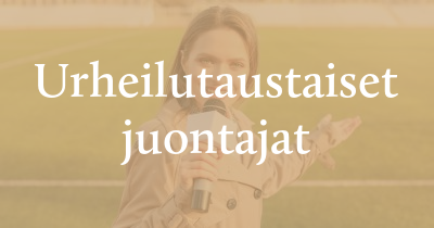 Urheiluprofiili juontajana yhdistää karisman ja kokemuksen suoritusympäristöistä, joissa ajoitus, yleisökontakti ja keskittyminen ovat ratkaisevia. Luontevalla lavaläsnäololla ja tottumuksella esiintyä he johdattavat yleisöä ohjelman läpi energialla, huumorilla ja ammattitaidolla. Urheiluhahmon varaaminen juontajaksi antaa tapahtumalle lisäpotkua – sekä tunnistettavuuden että kyvyn luoda sitoutumista kautta. Nämä profiilit osaavat mukautua eri tilanteisiin ja rakentaa positiivisen tunnelman lavalta käsin. Täydellinen valinta yritystapahtumiin, gaaloihin tai urheiluun liittyviin tilaisuuksiin, joissa sisällön ja tunnelman on oltava huipputasoa.