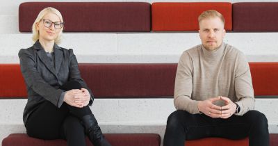 Heikki Huovinen ja Hanna Markuksela