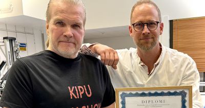 Lorenz Backman ja Pasi ”Mr Pain” Virtanen